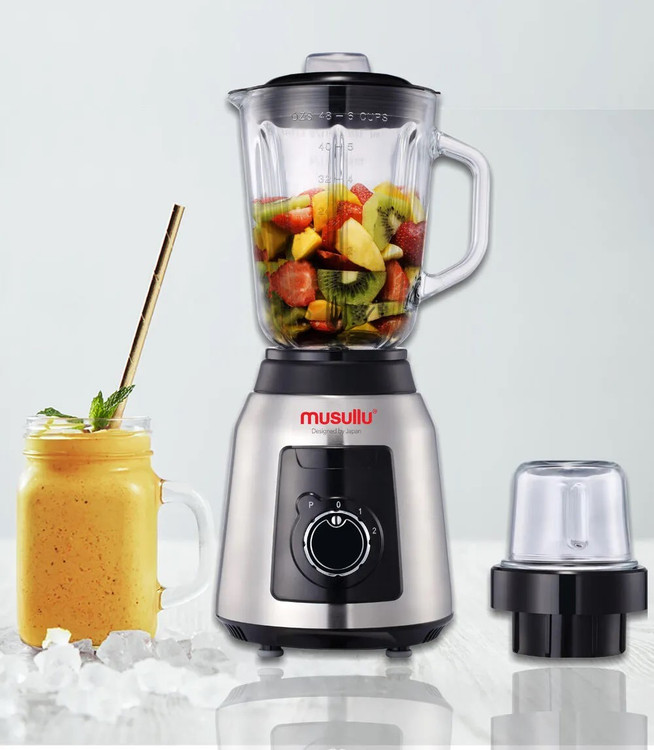 مخلوط کن و یخ شکن برند MUSULLA طراحی ژاپن و ساخت کشور ترکیه مدل 2040