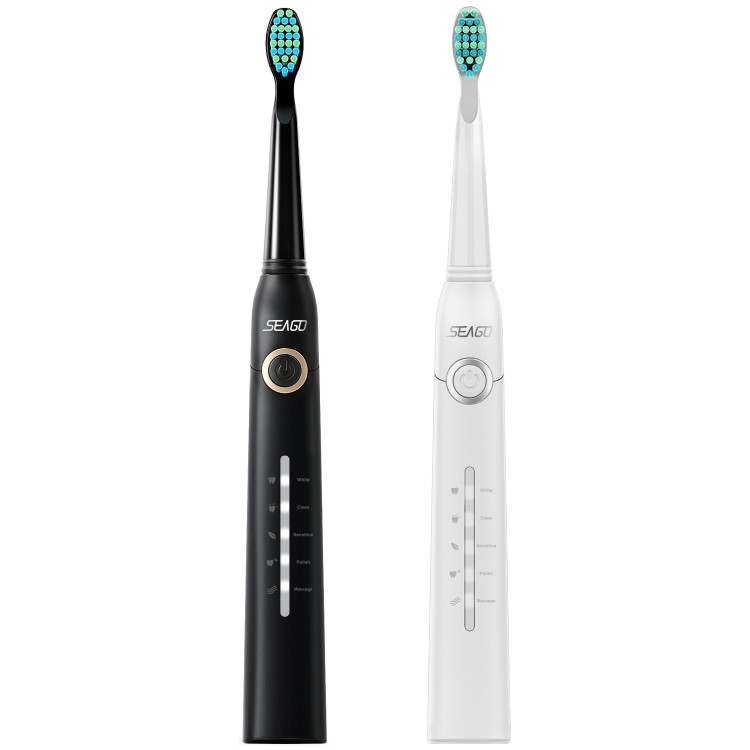 مسواک برقی سیگو مدل SG-958 به همراه 8 عدد سری یدک