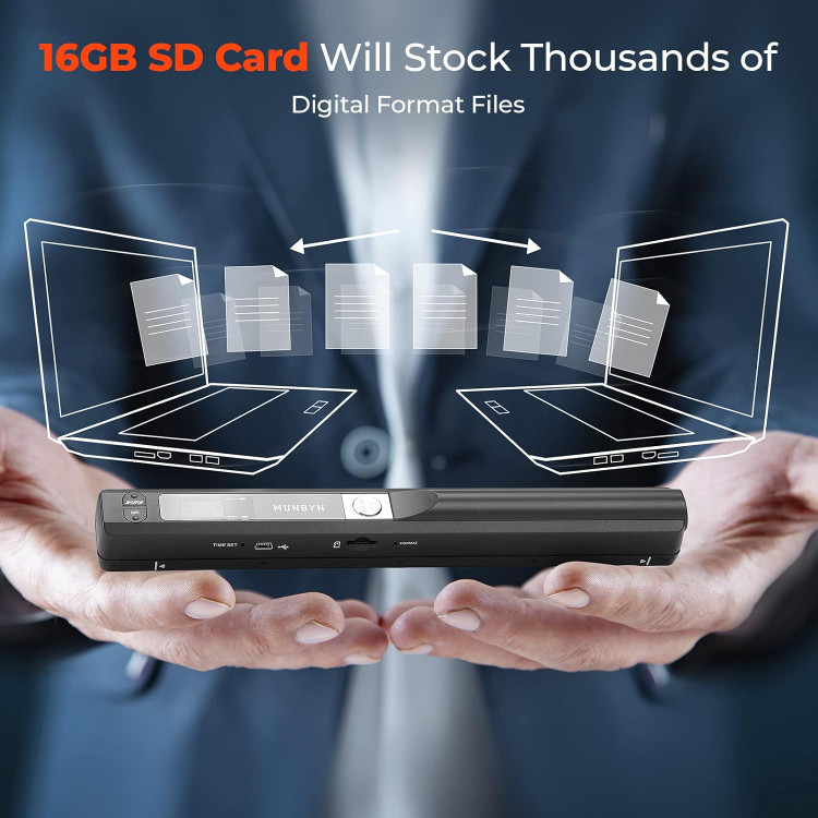 اسکنر عکس و فایل قابل حمل با کیفیت بالا و قیمتی مناسب