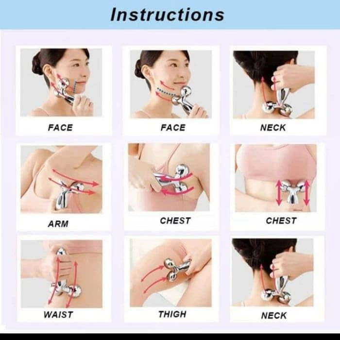 مشخصات فنی ماساژور مدل ZL-206 3D