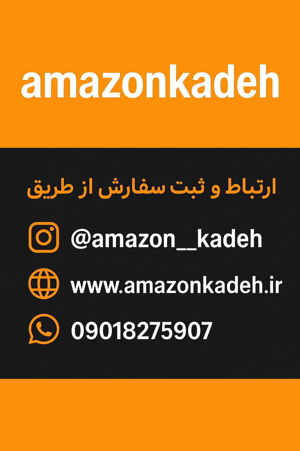 راه های ارتباط با آمازون کده