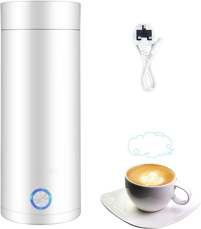 کتری برقی مسافرتی و قابل حمل 400 میلی لیتر ارجینال (سفید)