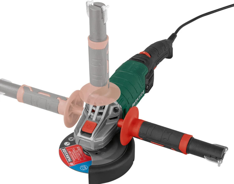 مینی فرز 1200 وات پارکساید آلمان pws 125 f6