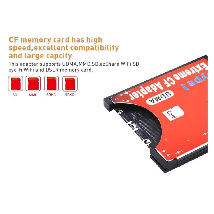 آداپتور کارت حافظه مدل SD to CF برای دوربین