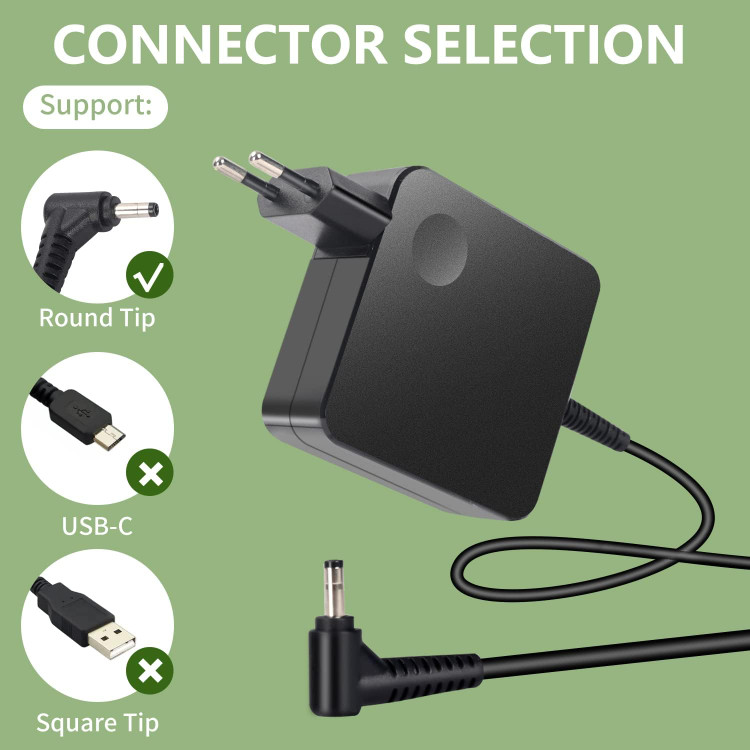 شارژر لپ تاپ استوک اروپایی امازون