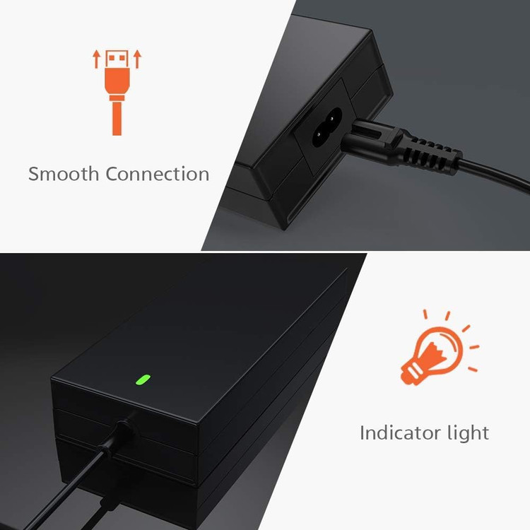 شارژر همه کاره لپ تاپ 90 وات برای انواع لپ تاپ های HP Lenovo Dell Asus Acer JBL IBM Samsung Toshiba Sony Notebook