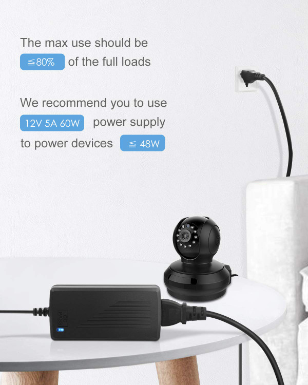 آدابتور 12 ولت 5 آمپر اورجینال داری سوکت سوزنی و مبدل جهت گرفتن مثبت و منفی برند ALITOVE