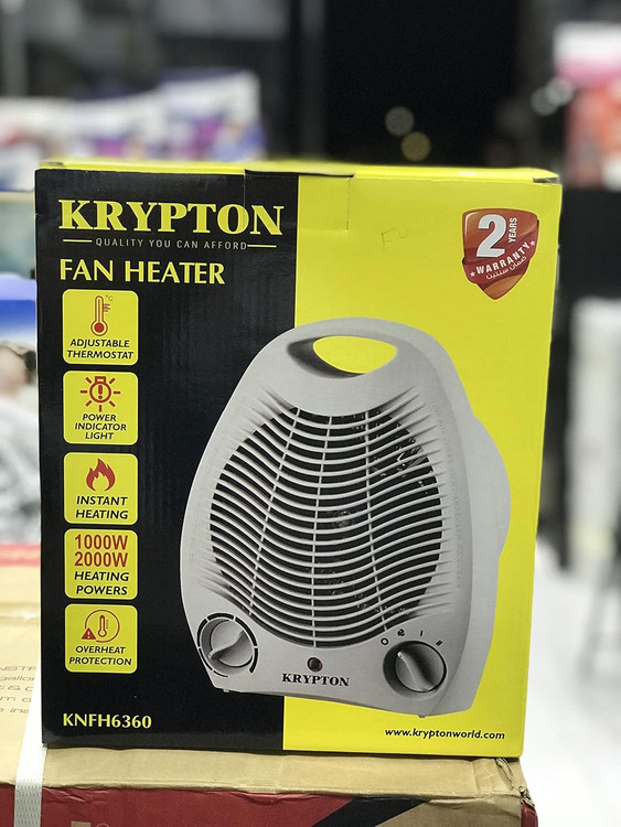 فن هیتر اورجینال سفارش دبی برند کریپتون دارای سه حالت سرد-گرم-خیلی گرم