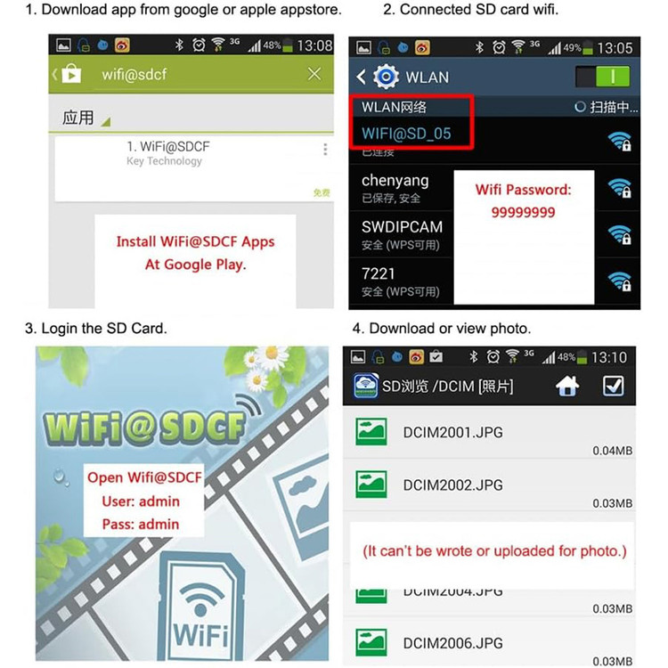 نحوه ارسال فایل از طریق دوربین دیجیتال یه گوشی
