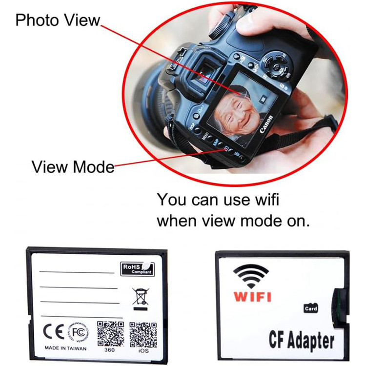 راهنمای استفاده از کارت حافظه CF