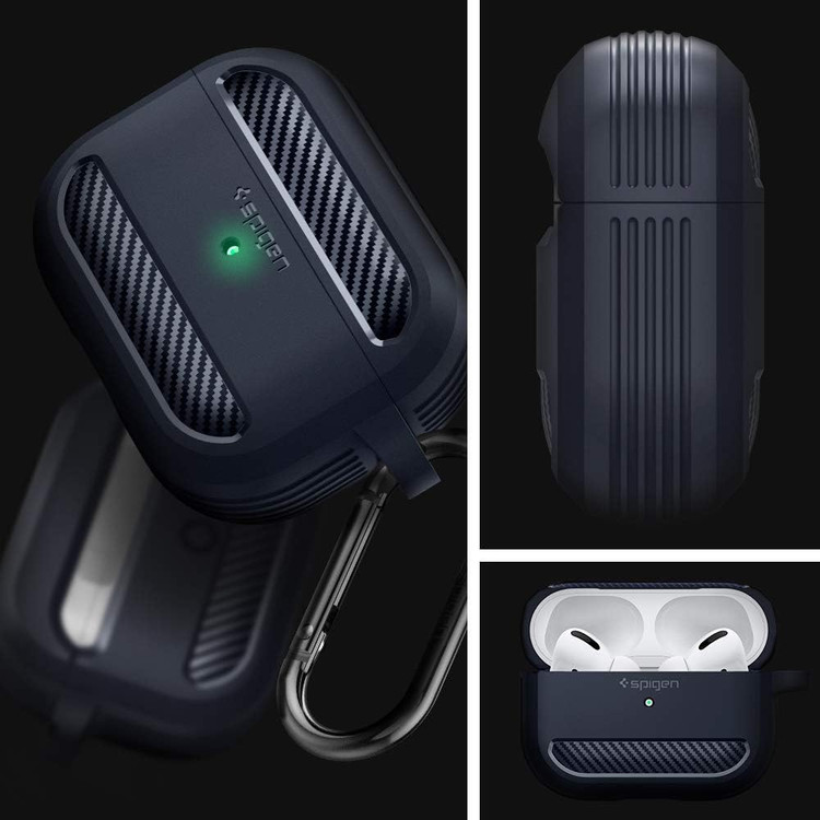 کاور محافظ Spigen Rugged Armor مخصوص ایرپاد پرو اپل - خاکستری زغالی