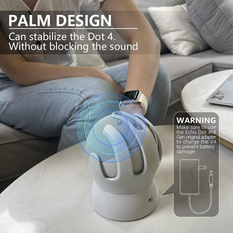 خرید پایه نگهدارنده نسل چهارم سیستم صوتی آمازون و الکسا از ترب