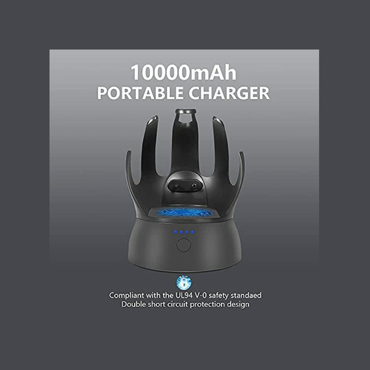 پایه نگه دارنده و شارژر قابل حمل دستیار صوتی آمازون نسل چارم (Echo Dot 4th Gen) برندVAKDON مدل H4 با باتری 10000 میلی آمپر ساعتی