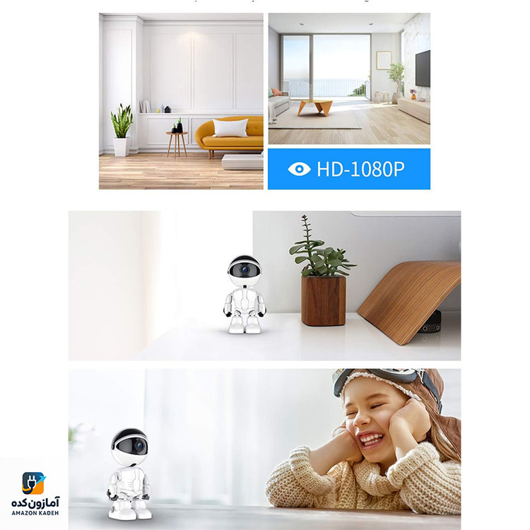دوربین طرح ربات آدم فضایی برای اتاق کودک