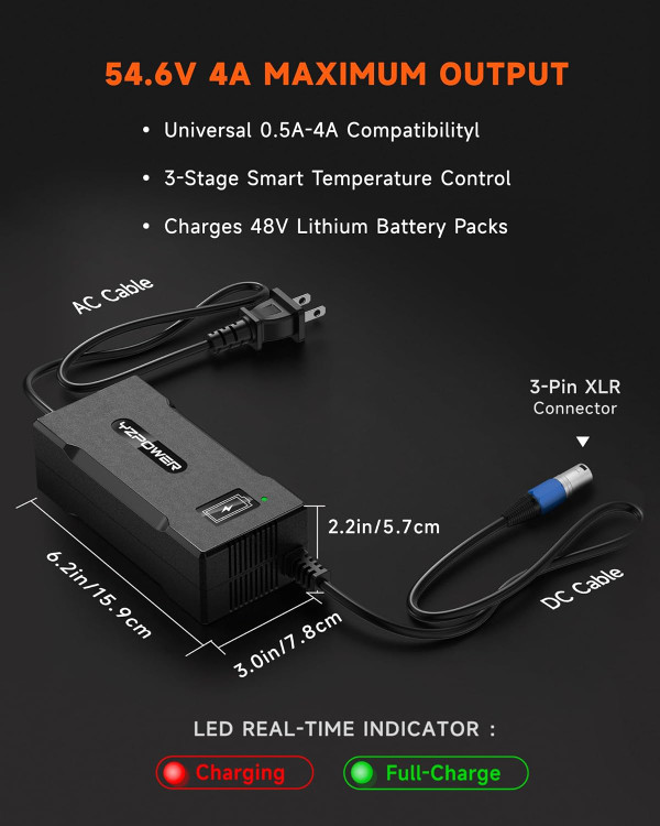 شارژر اصلی باتری اسکوتر برقی و دوچرخه برقی