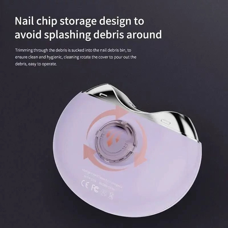 ناخن گیر و سوهان ناخن شارژی مدل ZL2023 با موتور بیصدا