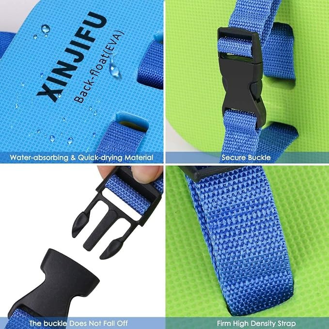 تخته شنا AUTOYSUR مدل Kickboard سایز L مناسب آموزش و تمرین شنا با لبه های نرم و ضد لغزش